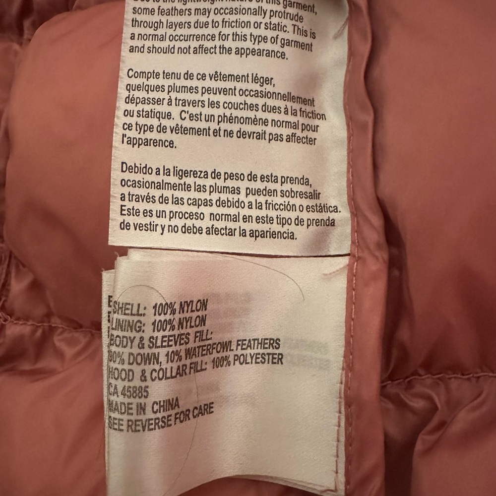 🧥 Michael Kors Blush Light Puffer Coat - Picture 6 of 6